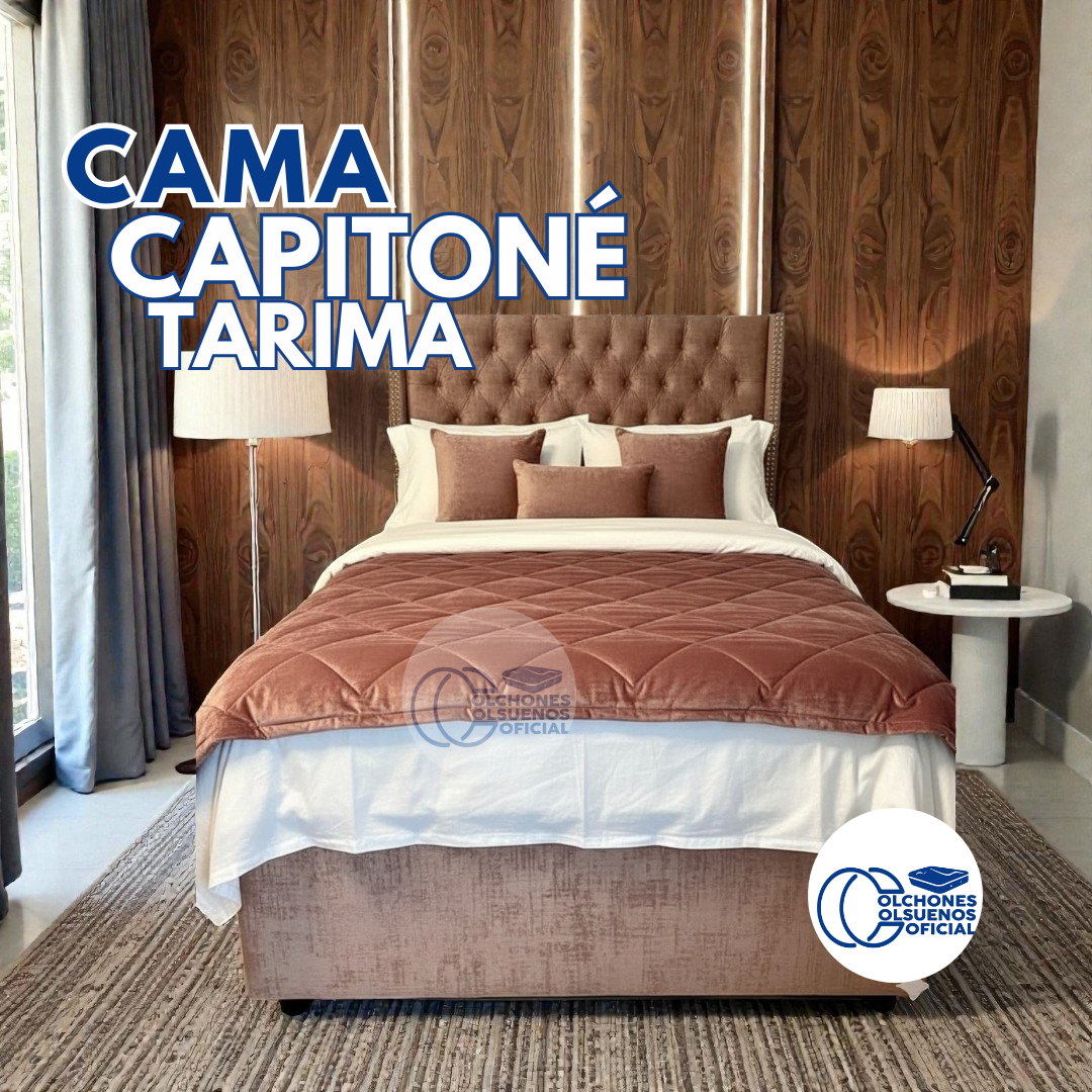 Cama Capitoné Tarima - Image 2