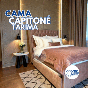 Cama Capitoné Tarima