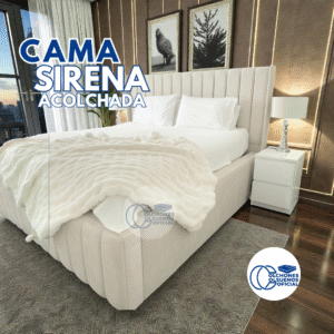 Cama Sirena Acolchada