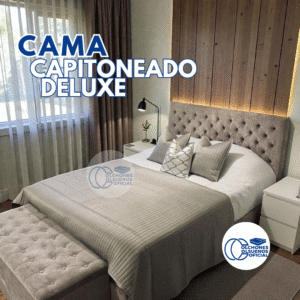 Cama Capitoneado Deluxe